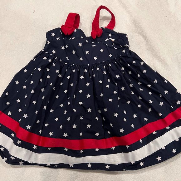 Red, white and blue Gymboree tank dress - size 18-24  months - Picture 1 of 3